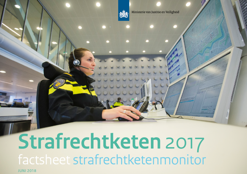 Cover Factsheet Strafrechtketenmonitor 2017