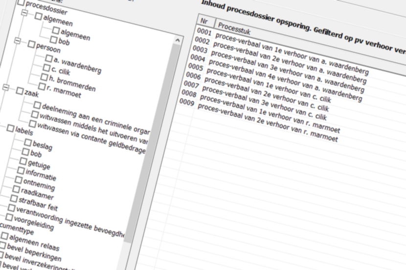 Simulatie (proces)dossieropbouw